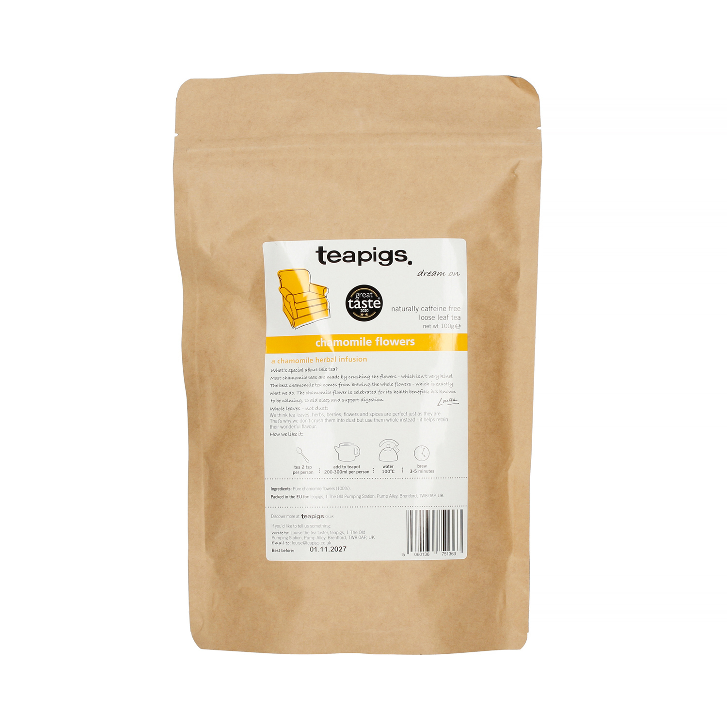 teapigs - Chamomile - Loose Tea 100g