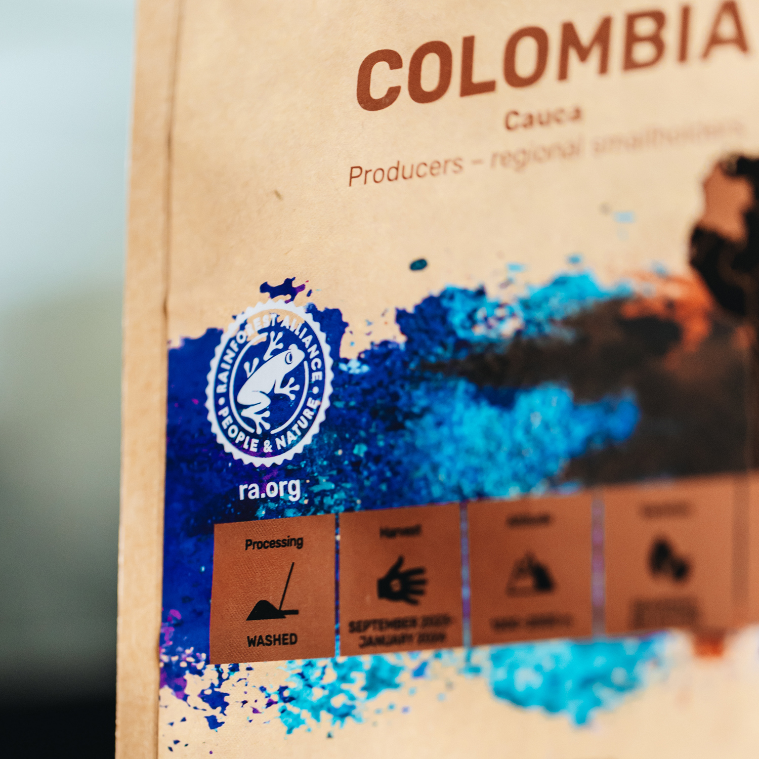 Rocket Bean - Colombia Cauca Popayan Washed Filter 200 g