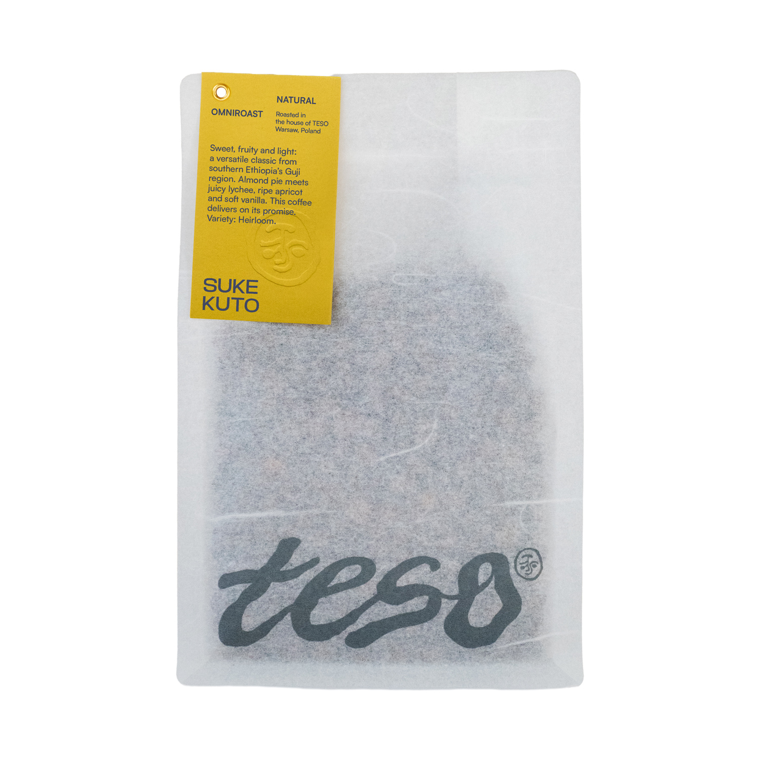 Teso - kawa ziarnista Etiopia Suke Kuto Natural Omniroast 250 g