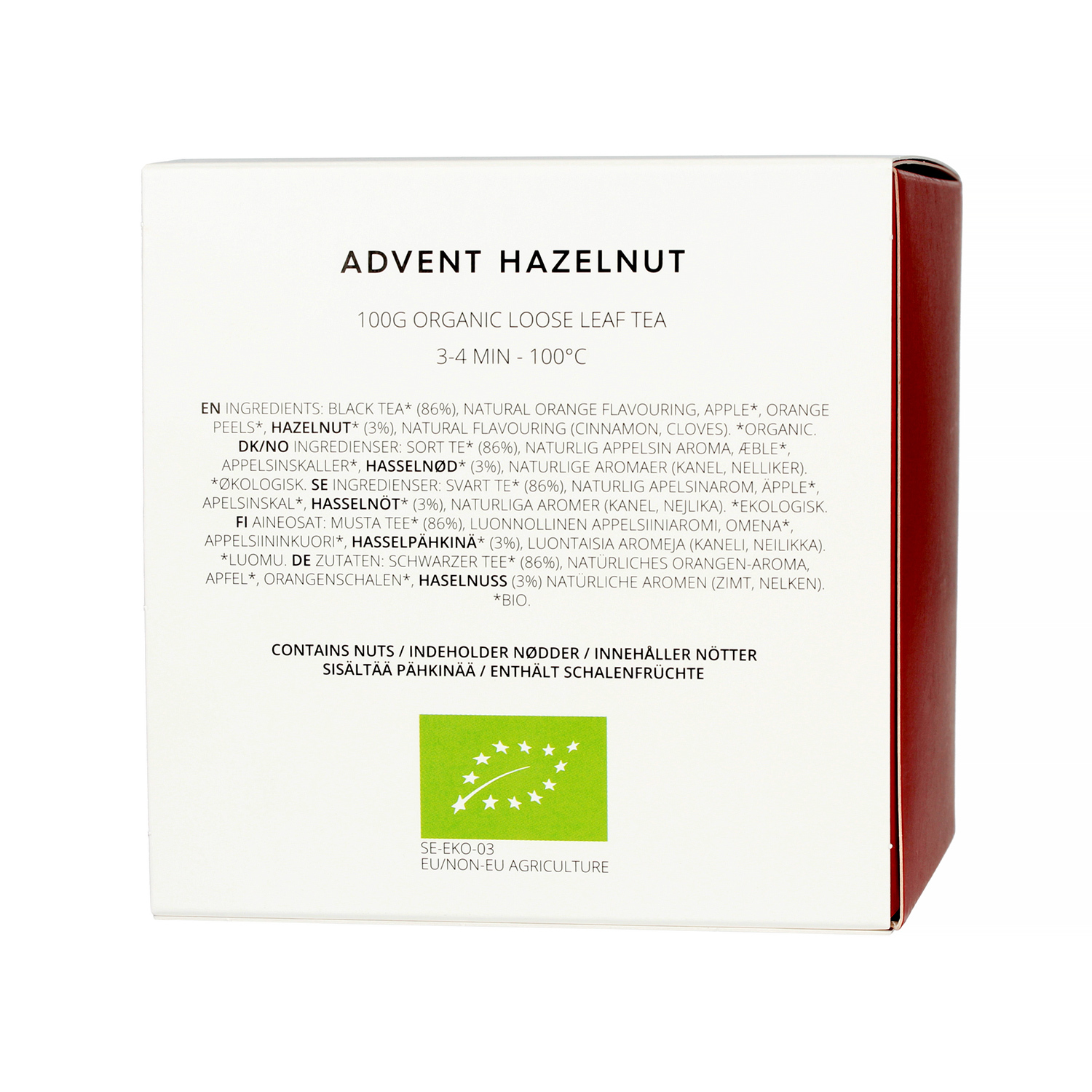 Teministeriet - Advent Hazelnut - Herbata Sypana 100g