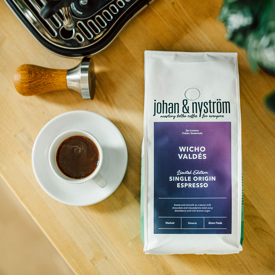 Johan & Nyström - kawa ziarnista Gwatemala Wicho Valdes Venecia Washed Espresso 500 g