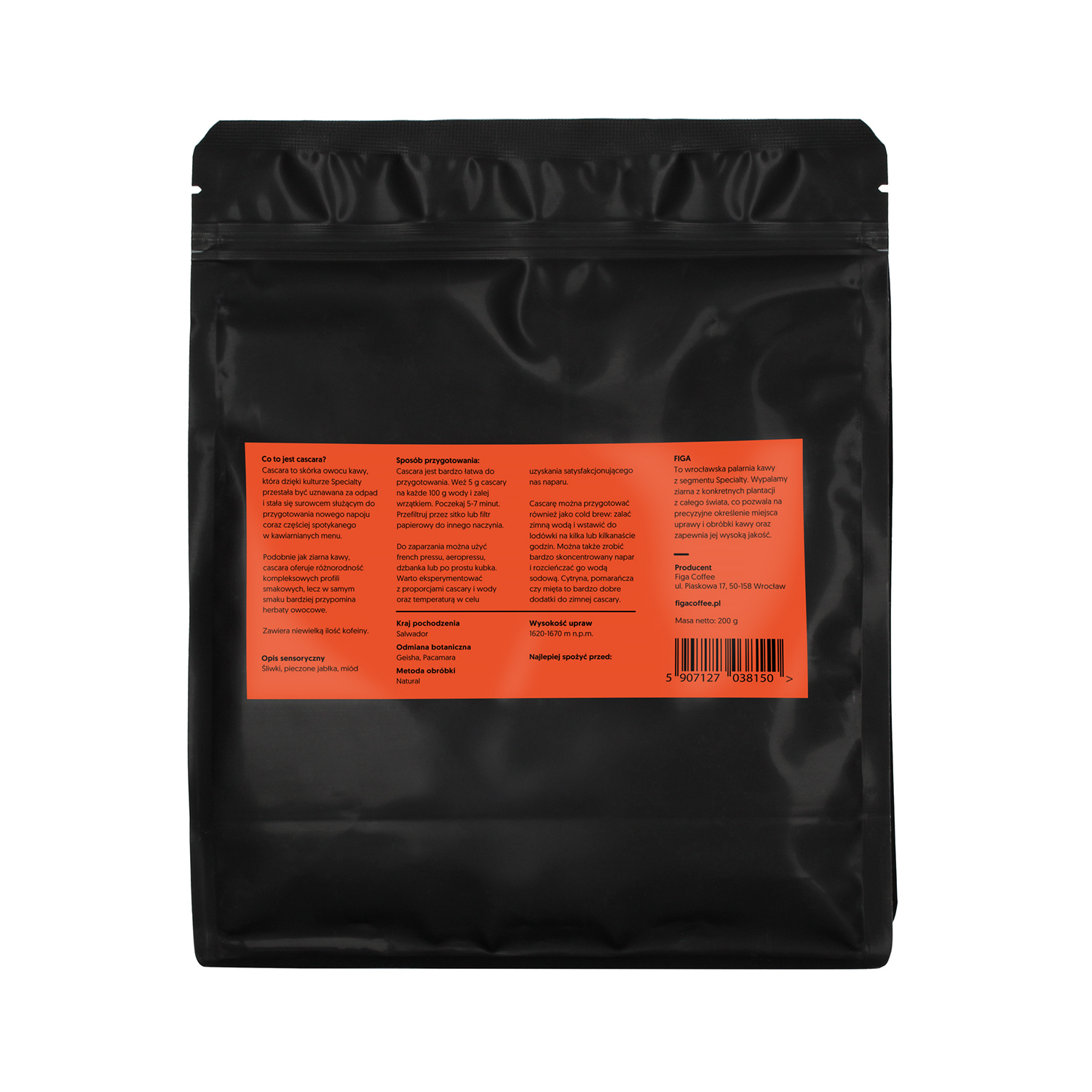 Figa Coffee - Cascara El Salvador Finca Las Camelias Natural 200g