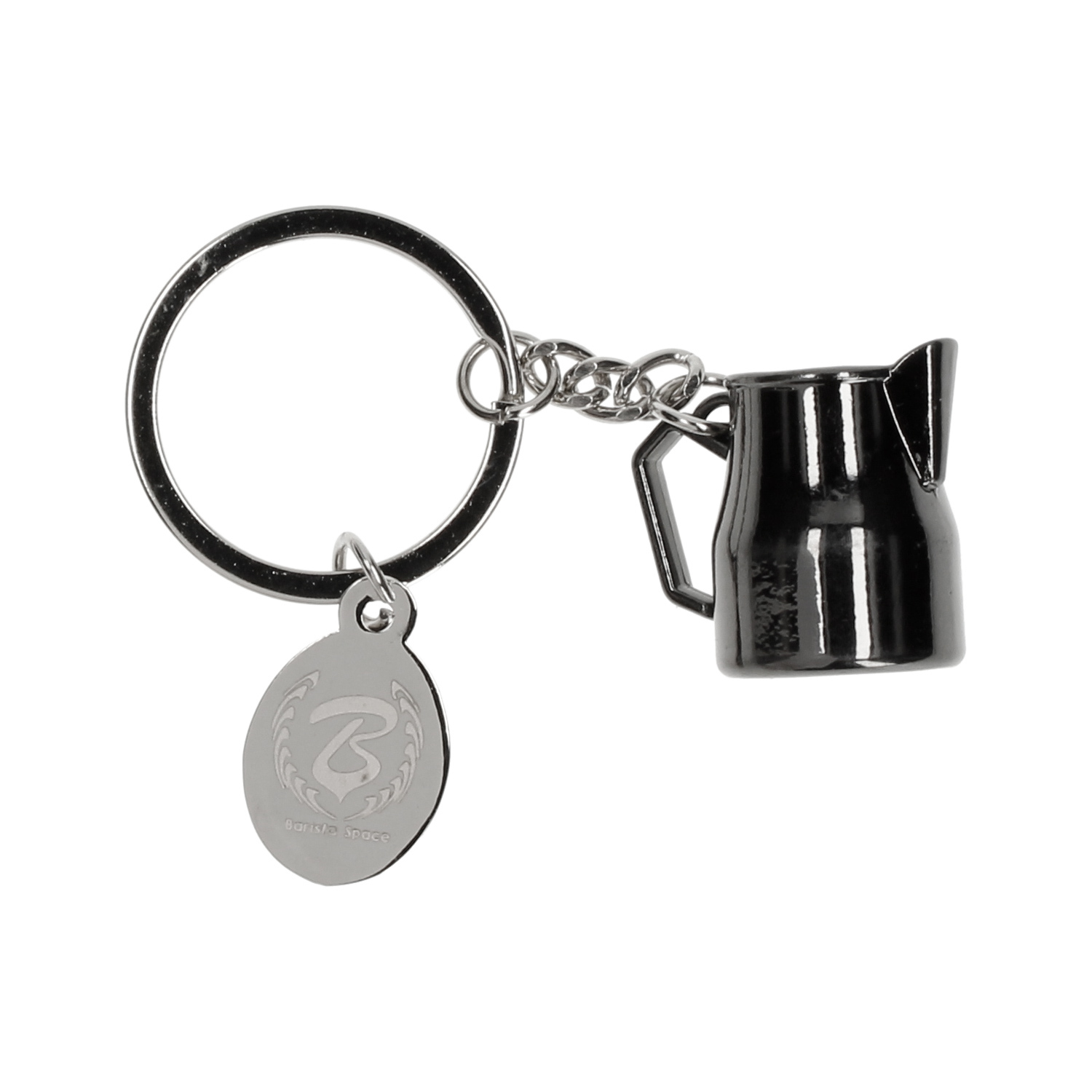 Barista Space - Milk Jug Keychain