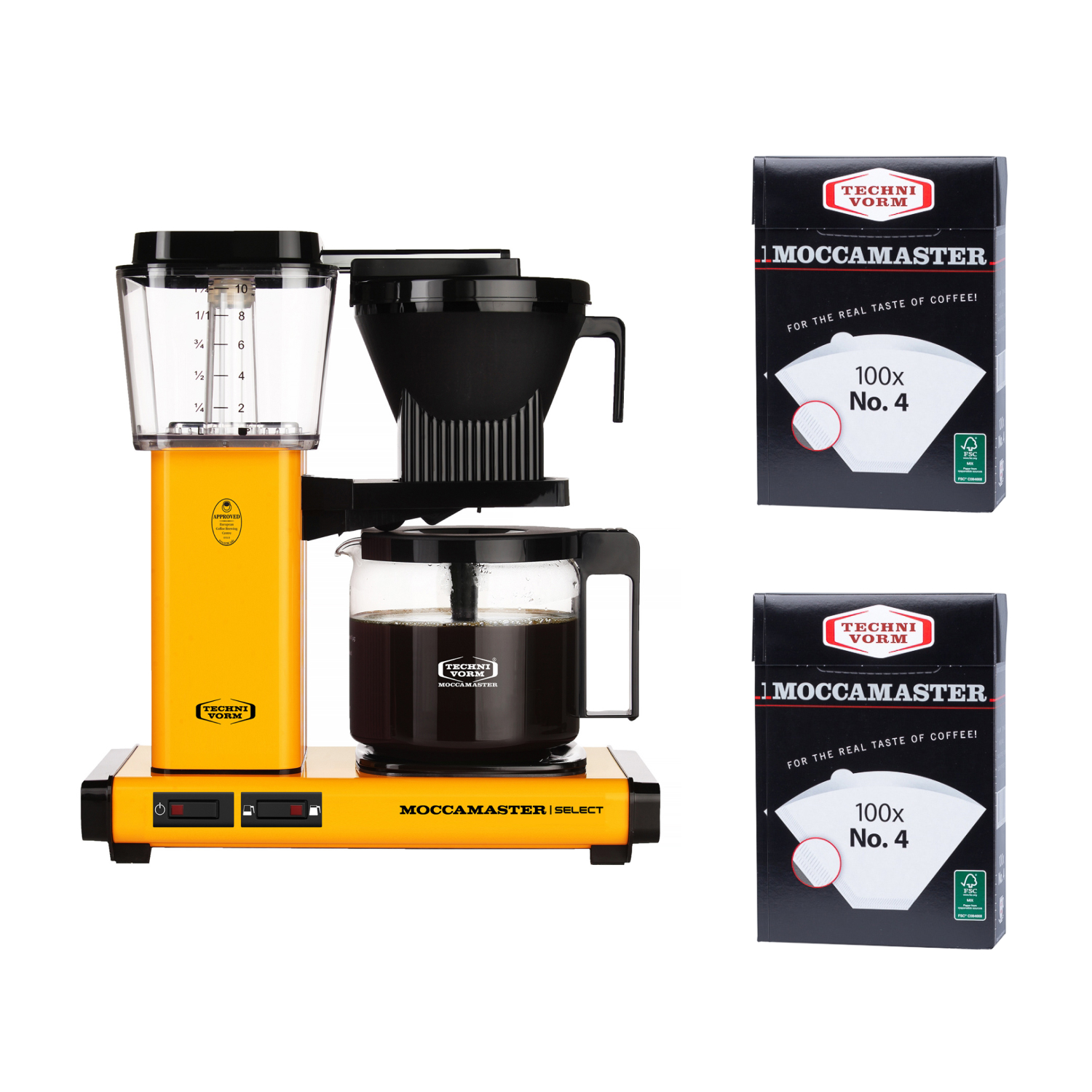 Moccamaster KBG 741 Select - Yellow Pepper - Filter Coffee Maker