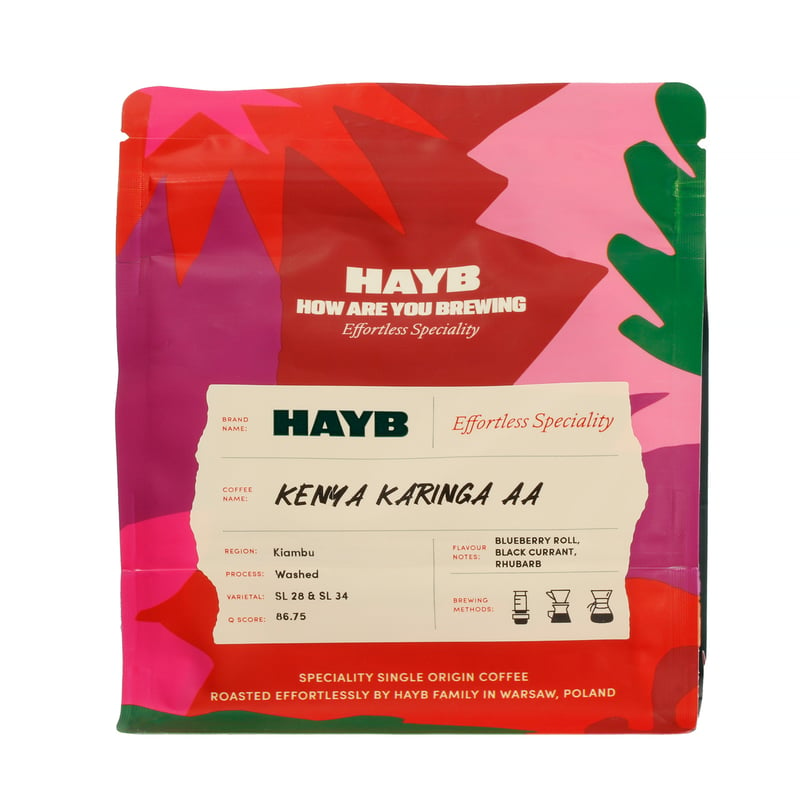 HAYB - Kenya Karinga AA Washed Filter 250g
