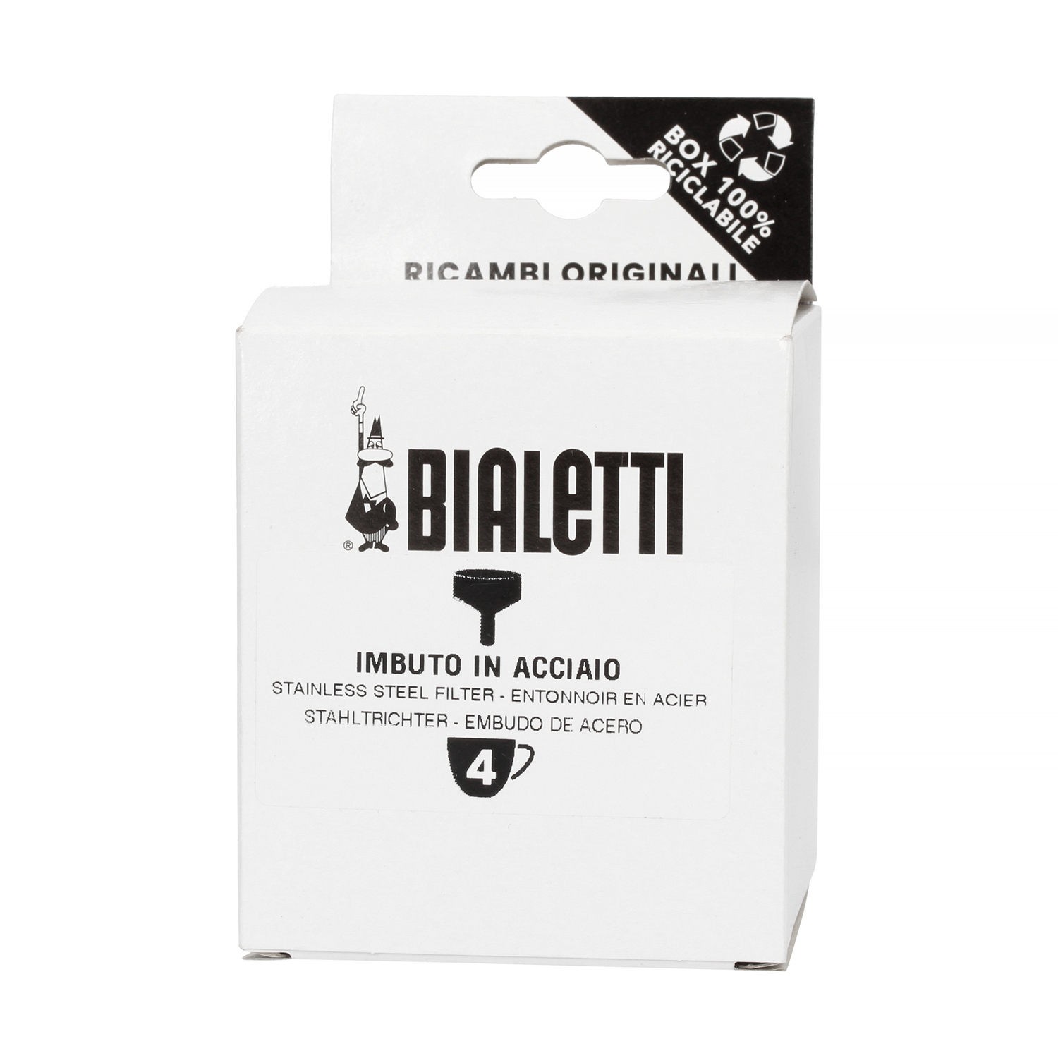 Bialetti Spare Sieve for Stainless Steel Moka Pots 4tz