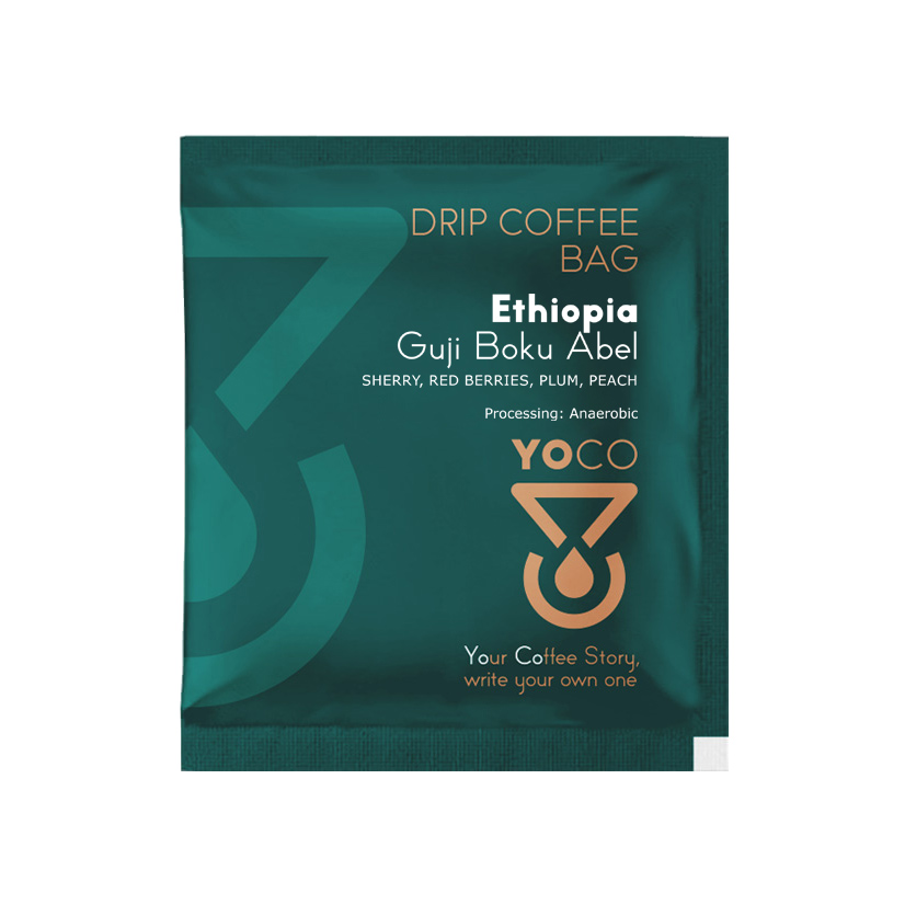 YOCO - Ethiopia Boku Abel Anaerobic Drip Bag - 1 sachet 12g