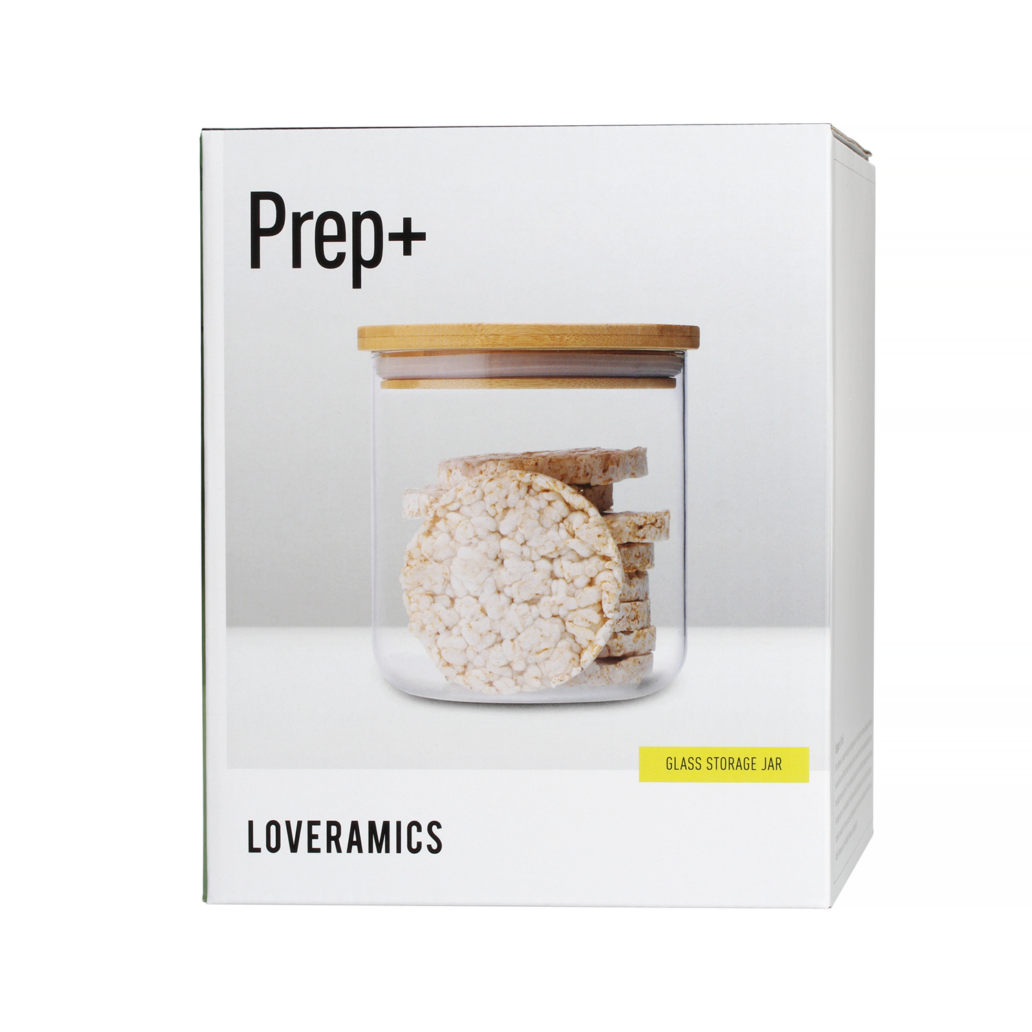 Loveramics - Prep+ Glass Storage Jar 1500ml - Clear