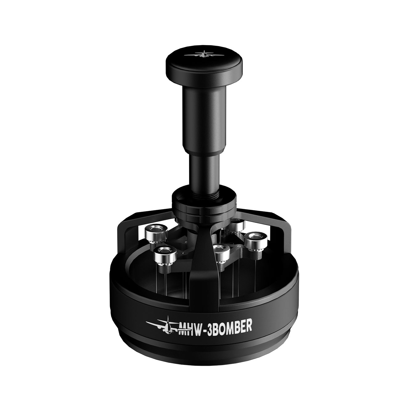 MHW-3BOMBER - Dystrybutor WDT Yu Series Cyclone Needle stal nierdzewna czarny 58,35 mm