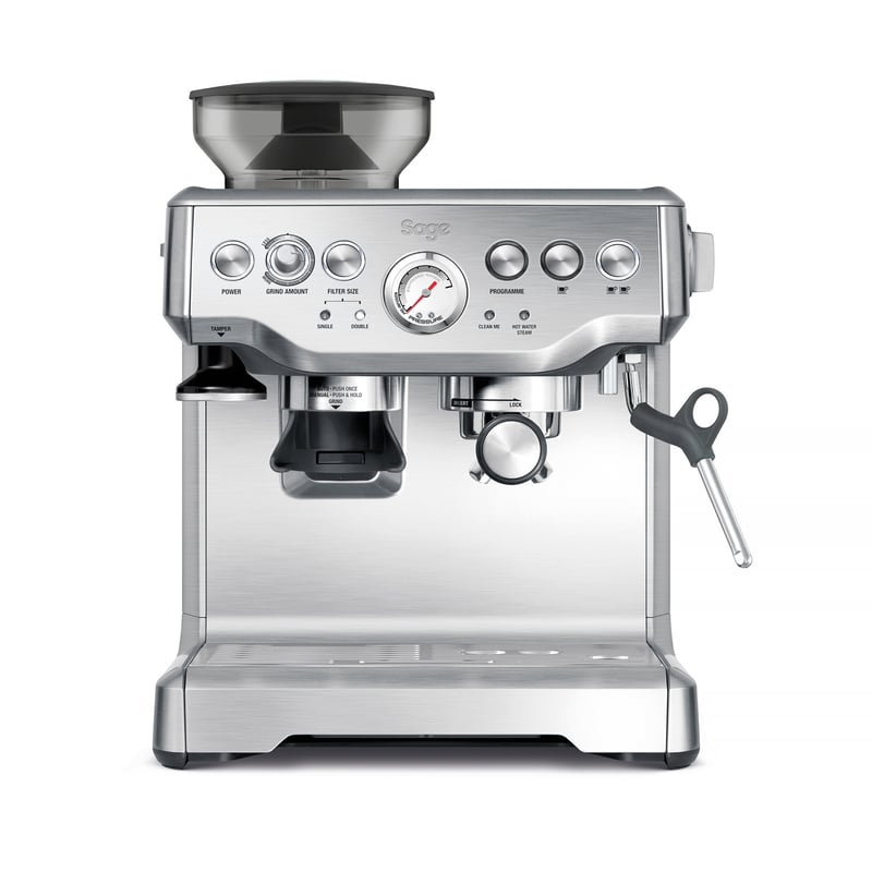 Sage - The Barista Express Brushed Stainless Steel Coffee Machine