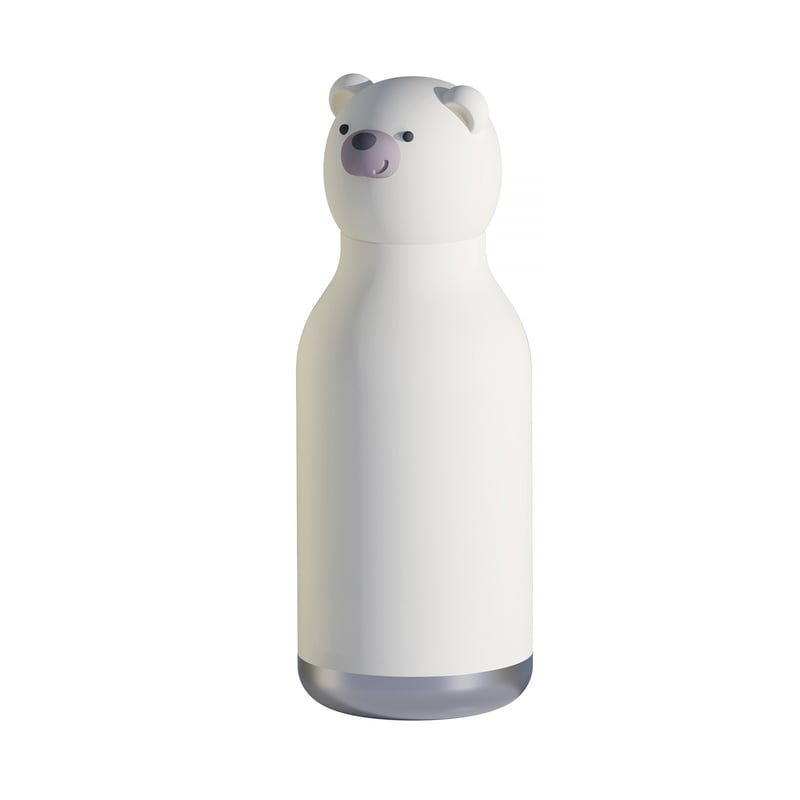 Asobu - Bestie Bear - 460 ml Insulated Bottle with Straw