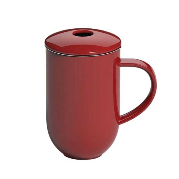 Loveramics Pro Tea - Kubek z zaparzaczem 450 ml - Red