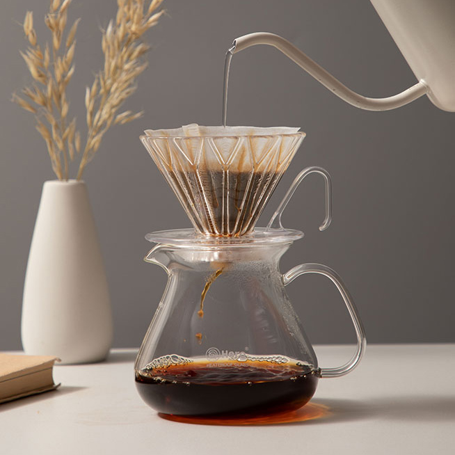 zeroHero - dripper plastikowy Prisma 1-2 fil. - Przezroczysty