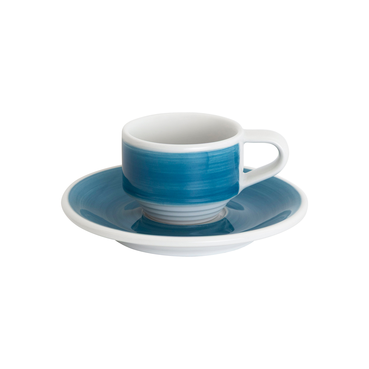 Loveramics Deco - 60 ml Espresso cup and saucer - Blue
