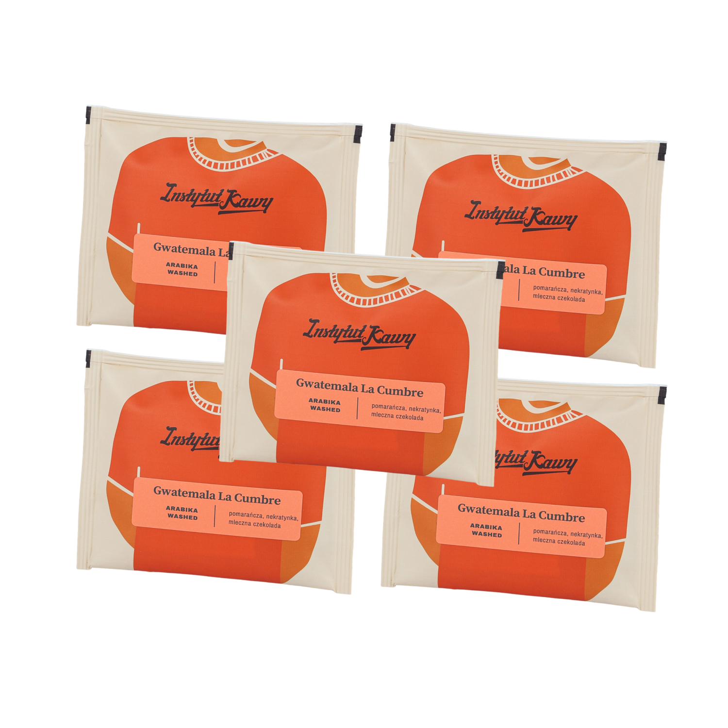 Instytut Kawy - kawa w saszetkach Gwatemala La Cumbre - 5x1 saszetka 12 g