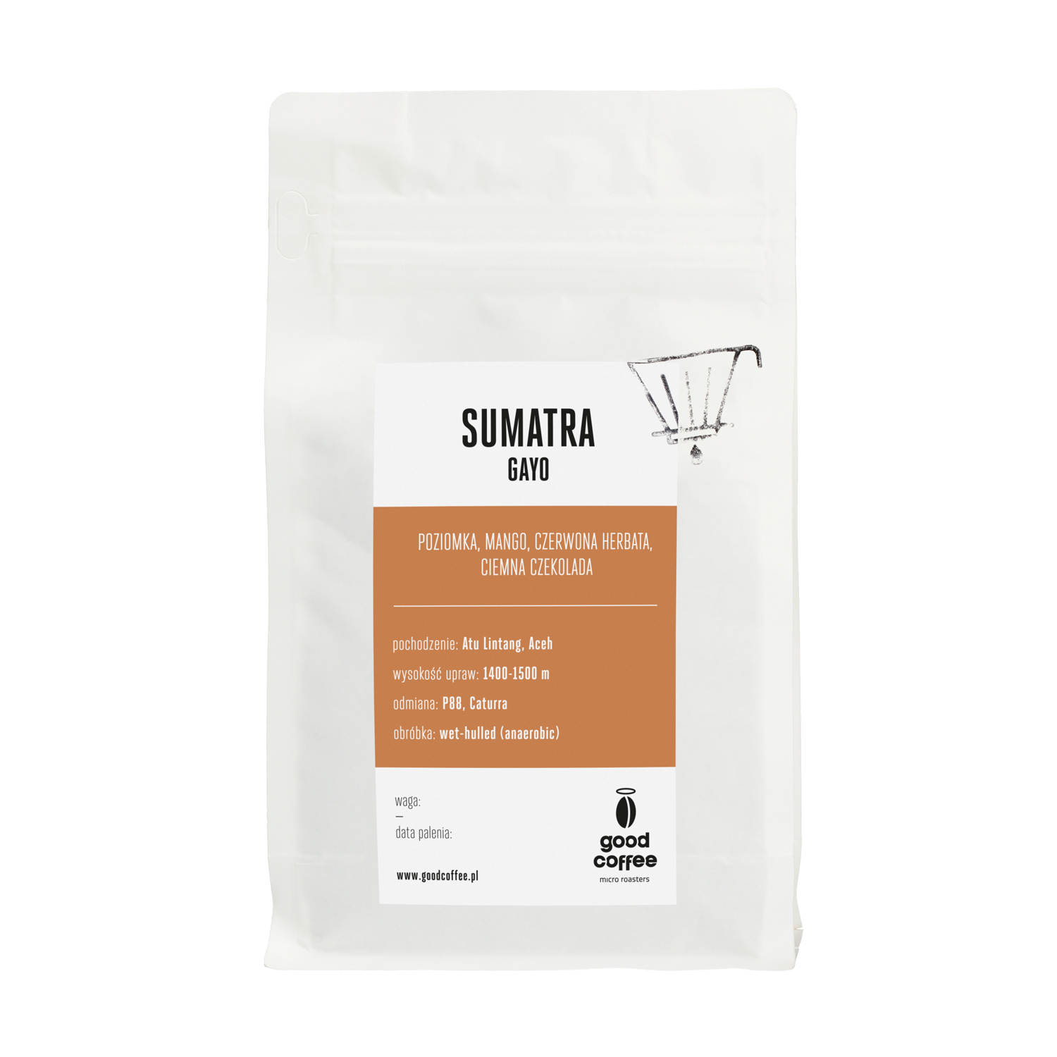 Good Coffee - Sumatra Gayo Wet-Hulled Anaerobic Filter 250 g