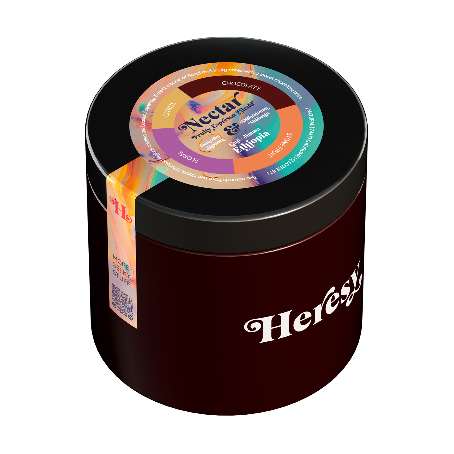 Heresy - Ethiopia Nectar Fruity Espresso 252 g Heresy - Ethiopia Nectar Fruity Espresso 252 g