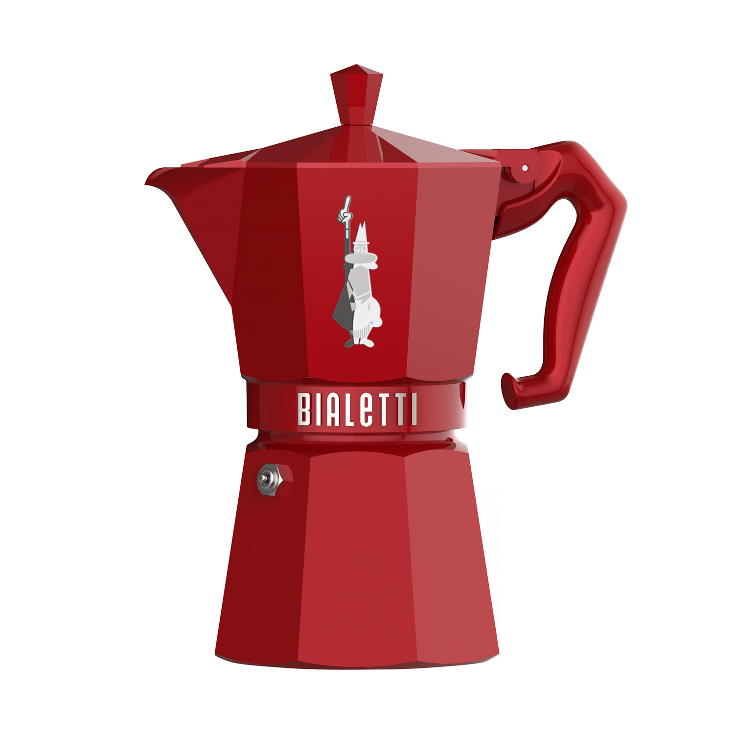 Bialetti - Exclusive - Moka Express 6tz Czerwona