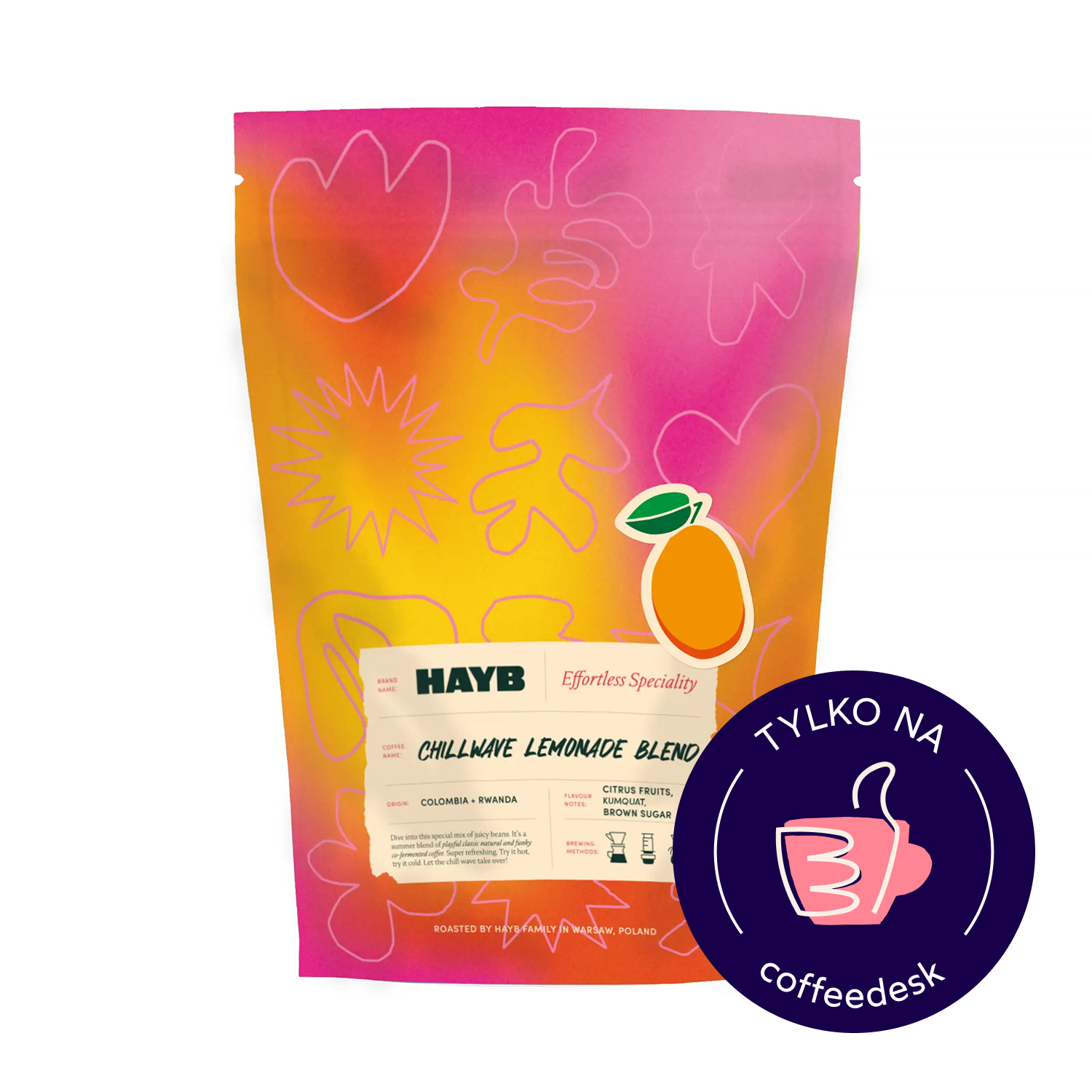 HAYB - kawa ziarnista Chillwave Lemonade Blend Kumquat Edition Filter 250 g