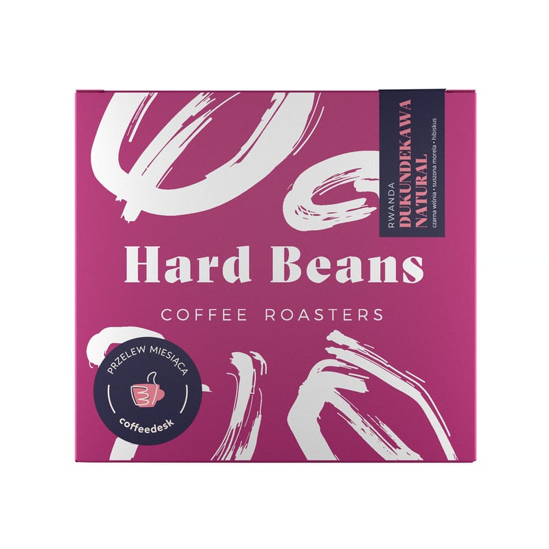 PRZELEW MIESIĄCA: Hard Beans - Rwanda Dukundekawa Natural 250g