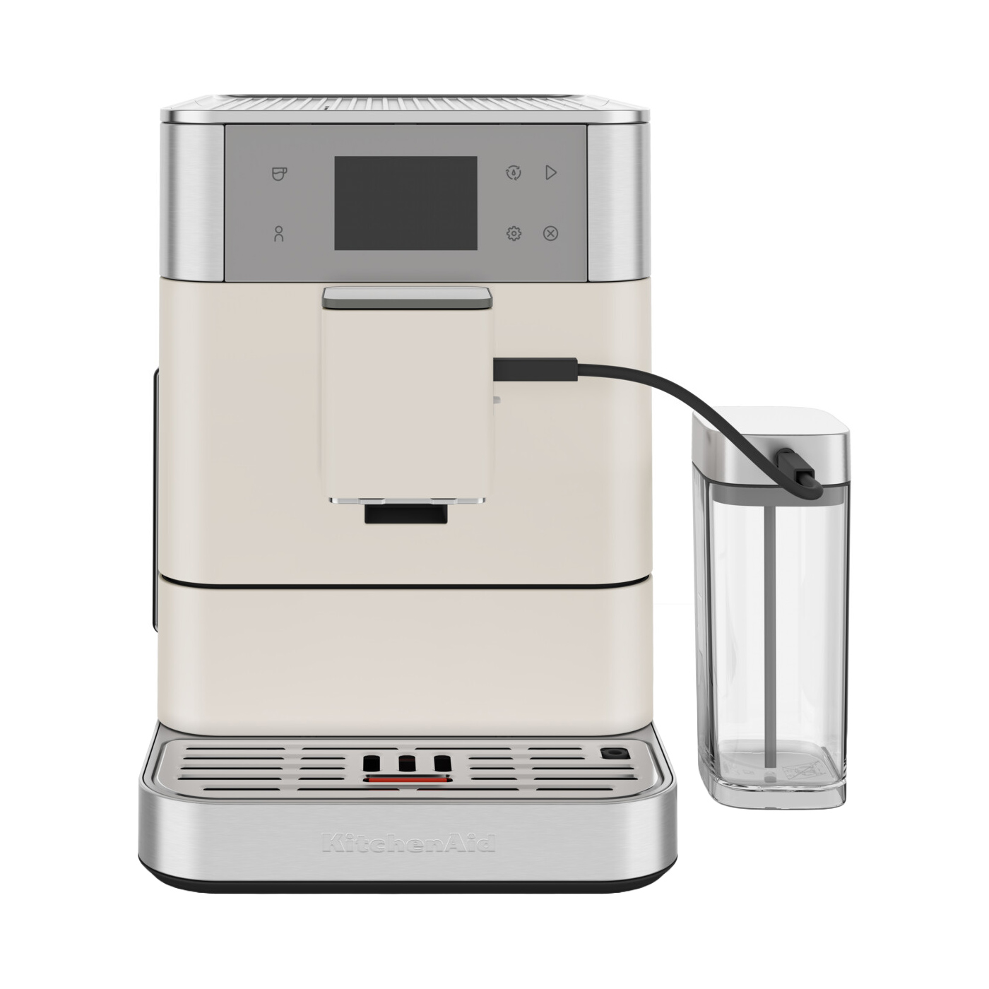 KitchenAid - Automatic Espresso Machine KF7 porcelain white
