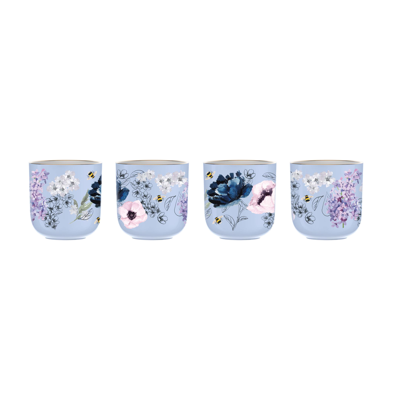 Bialetti - Set 4 Bridgerton Cups 80 ml