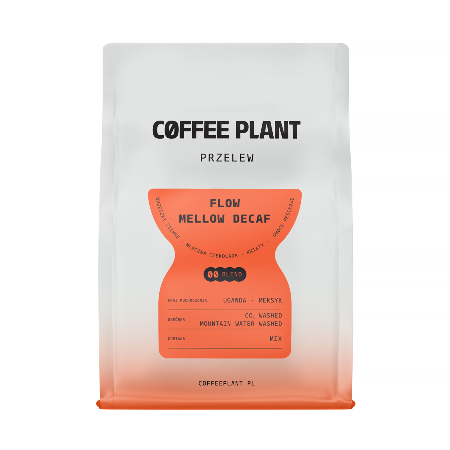 COFFEE PLANT - kawa ziarnista bezkofeinowa FLOW Mellow Filter 250 g