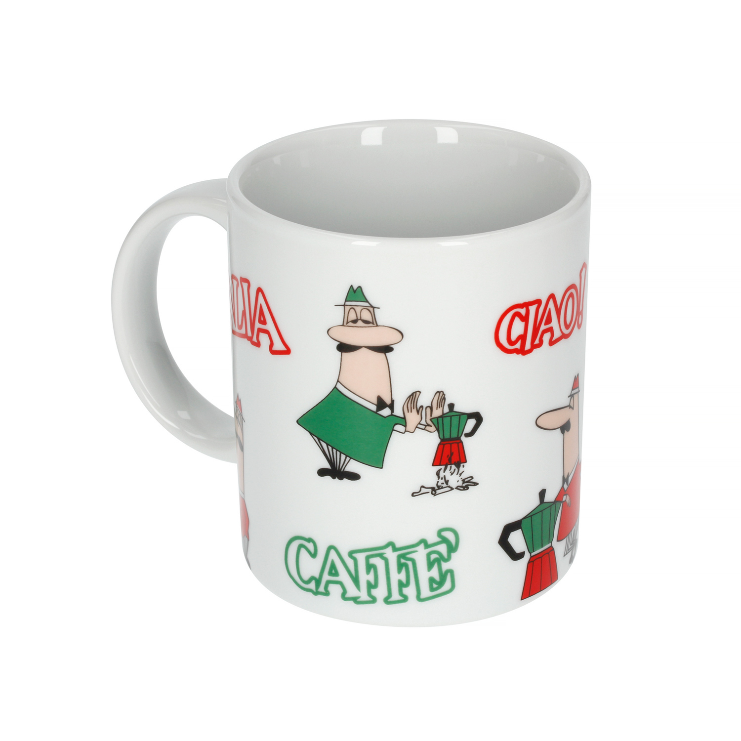 Bialetti - Italia Tricolore Omino Mug