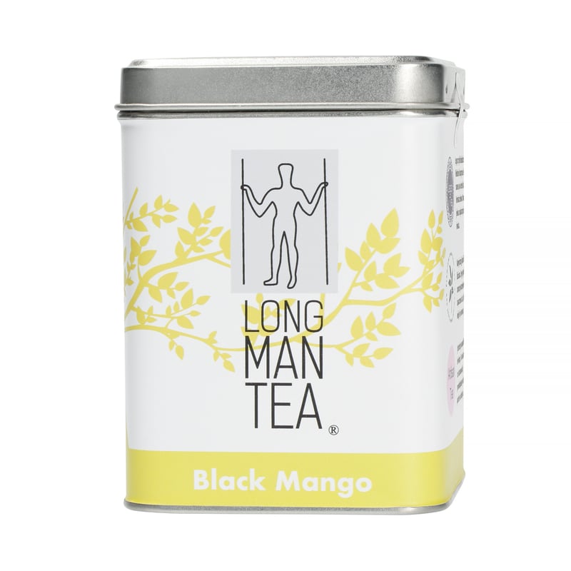 Long Man Tea - Black Mango - Herbata sypana - Puszka 120g