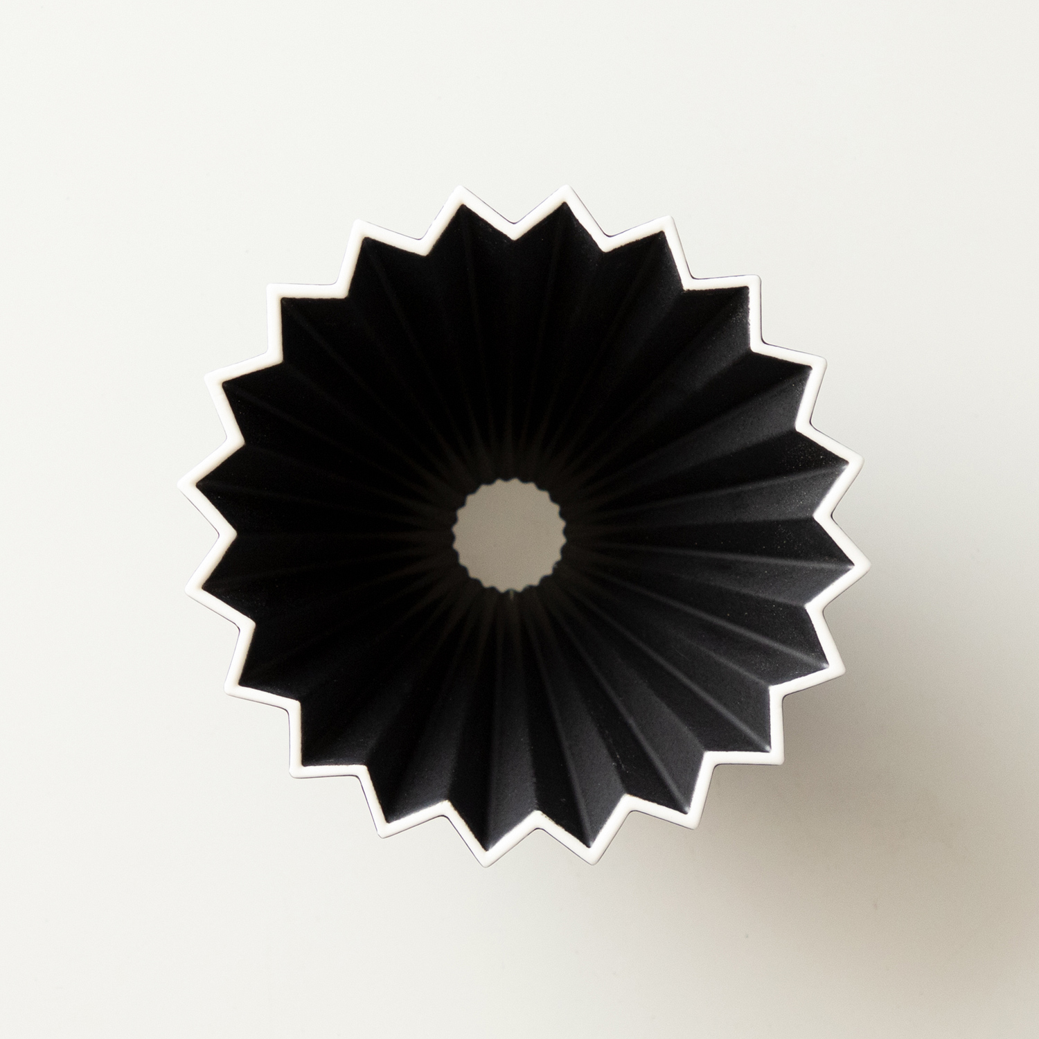 ORIGAMI - Dripper M Matowy czarny