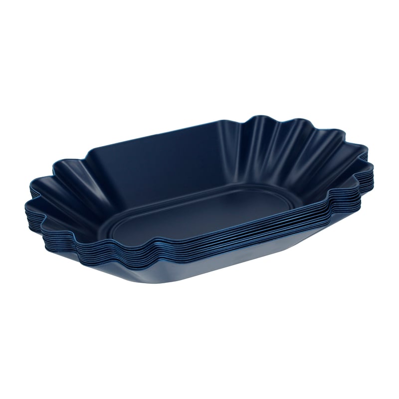 Rhinowares Coffee Gear Blue Oval Cupping Trays - Tacki cuppingowe 12 sztuk