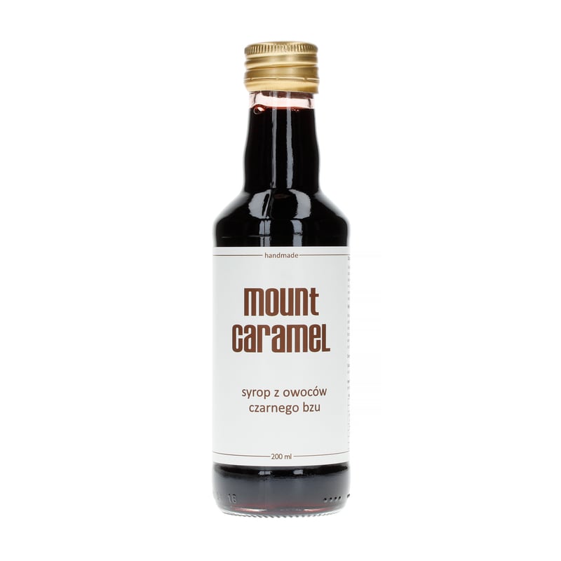 Mount Caramel Dobry Syrop - Czarny Bez 200 ml