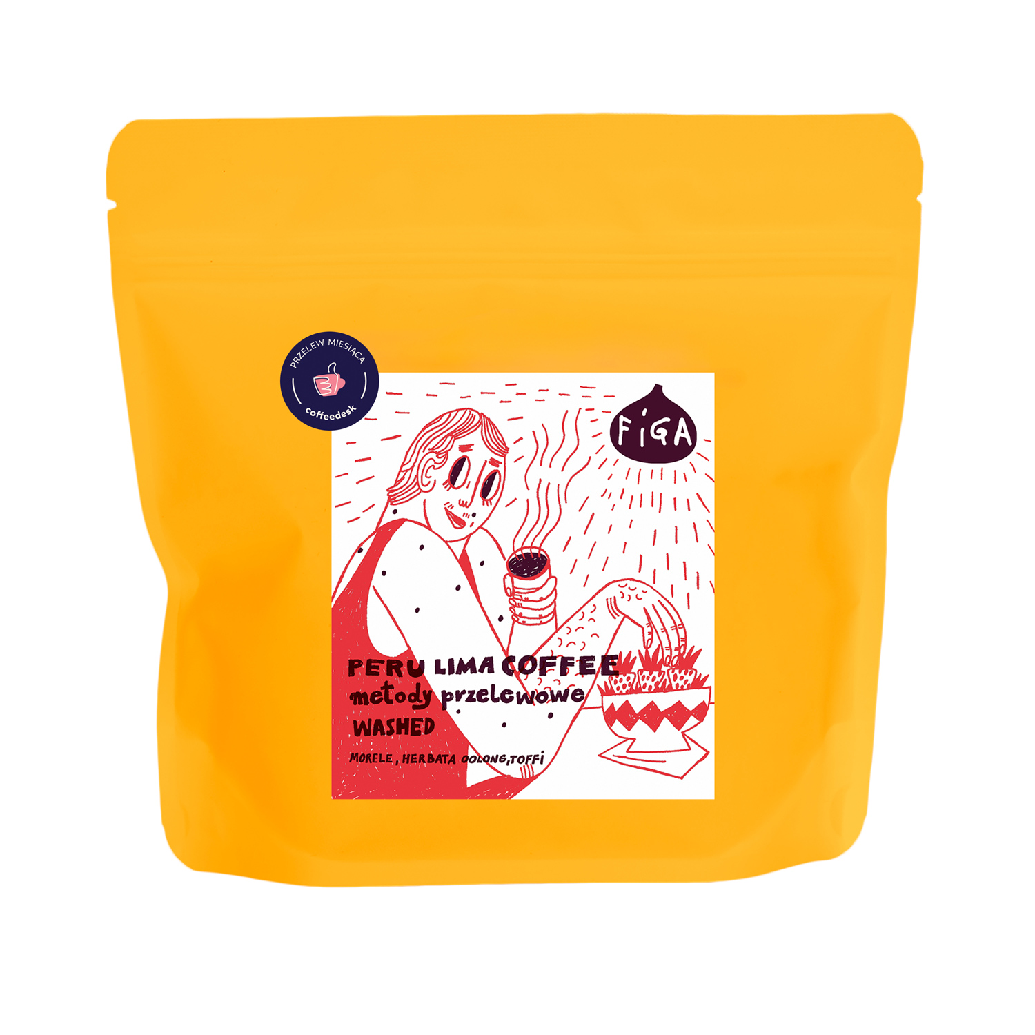 PRZELEW MIESIĄCA: Figa Coffee - kawa ziarnista Peru Lima Coffee Washed Filter 250 g