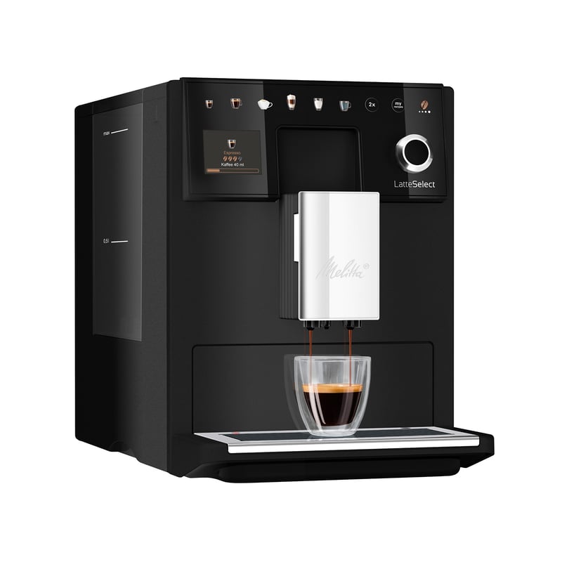 Melitta - LatteSelect Facelift Frosted Black