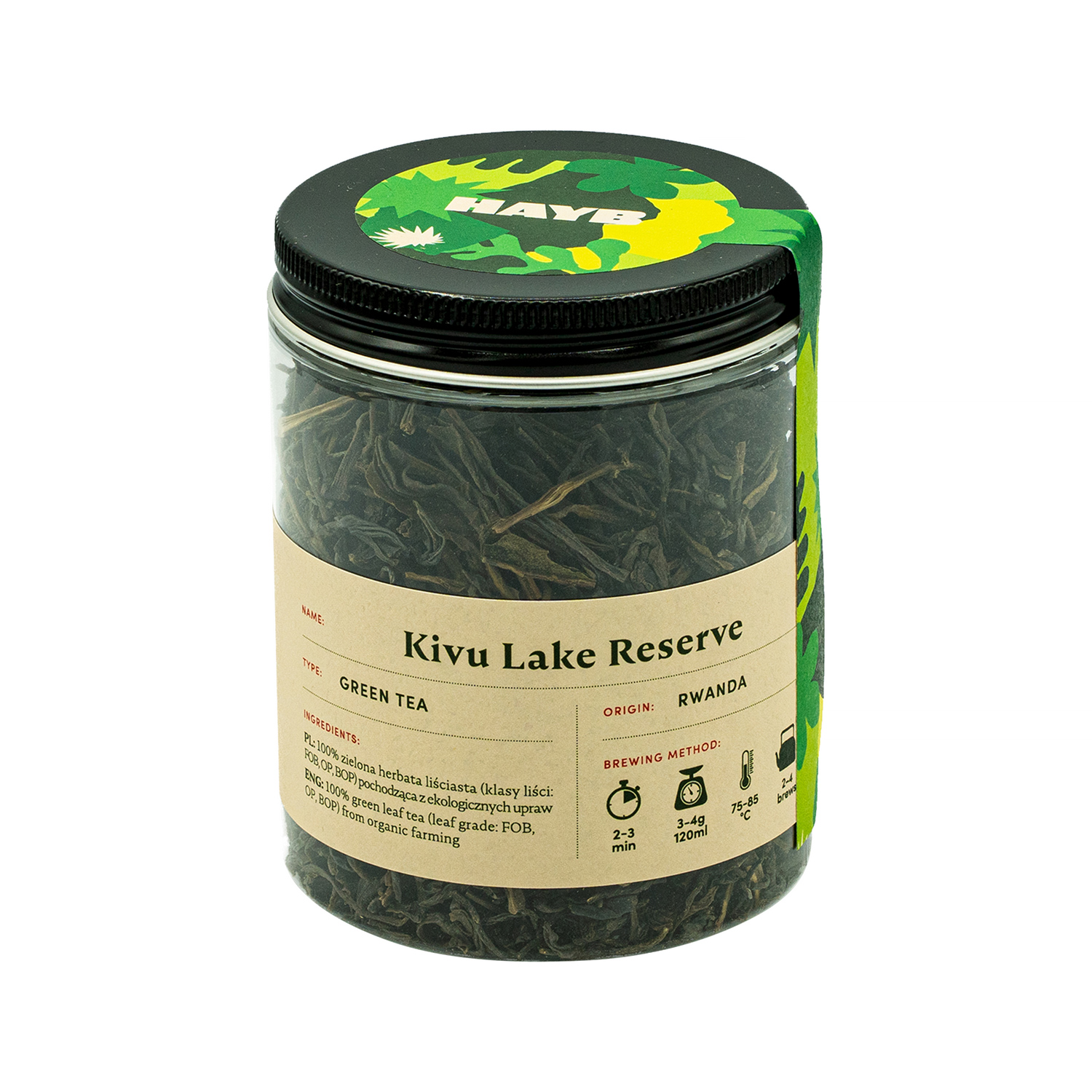 HAYB - Kivu Lake Reserve Green - Loose tea 70g