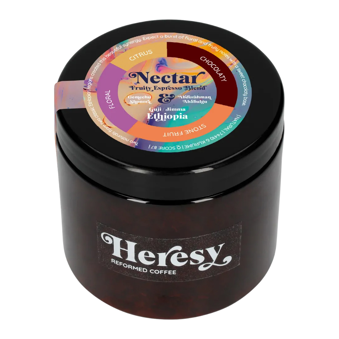Heresy - kawa ziarnista Etiopia Nectar Fruity Espresso 252 g
