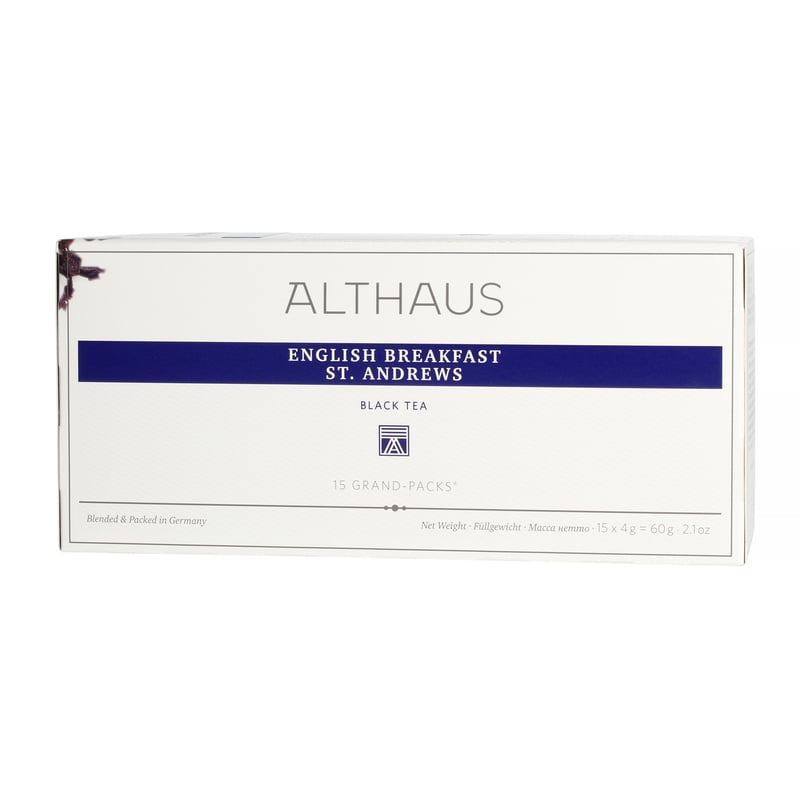 Althaus - English Breakfast St. Andrews Grand Pack - 15 Large Tea Bags