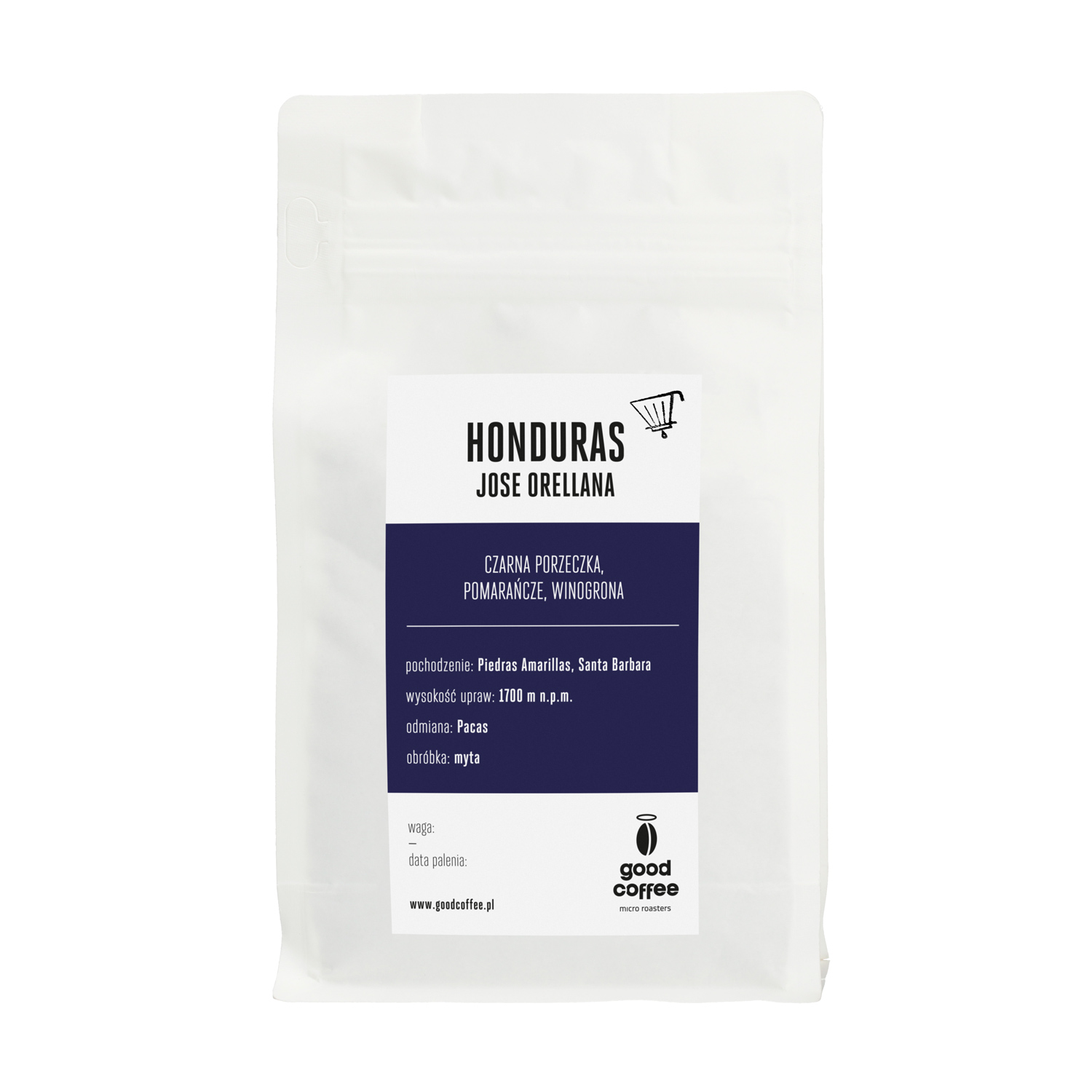 Good Coffee - kawa ziarnista Honduras Orellana Washed Filter 250 g