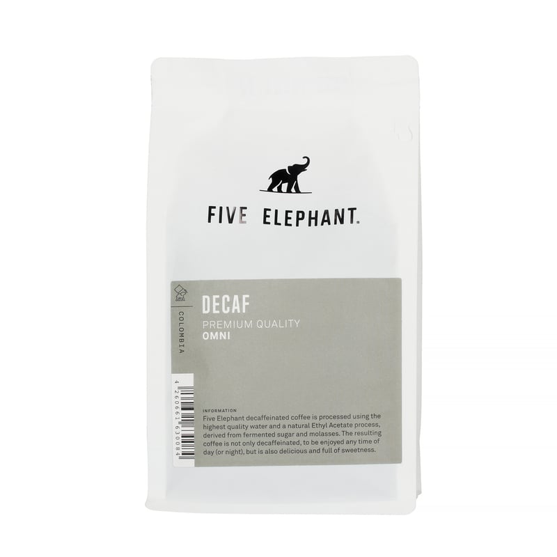 Five Elephant - Colombia Omniroast Decaf 250g (outlet)