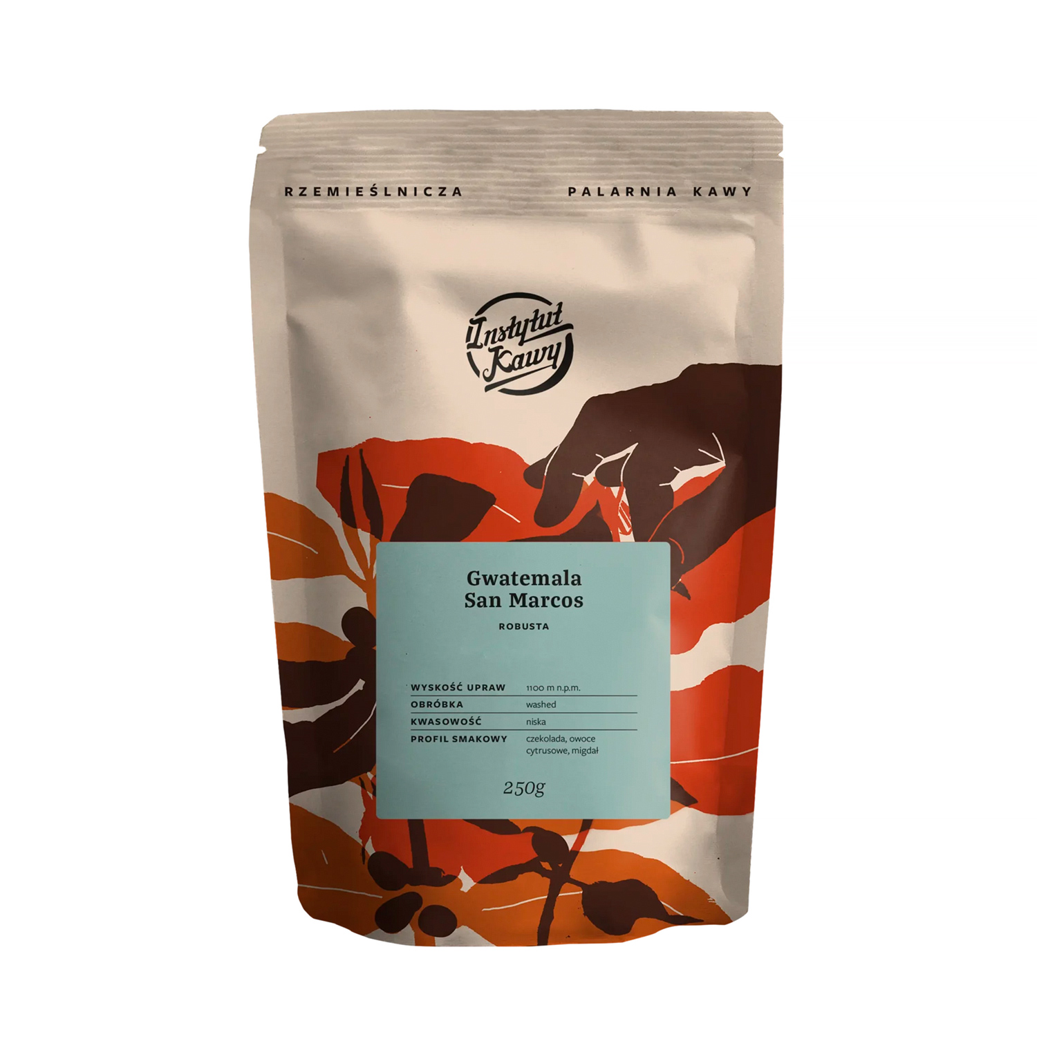 Instytut Kawy - kawa ziarnista Gwatemala San Marcos Washed Espresso 250 g