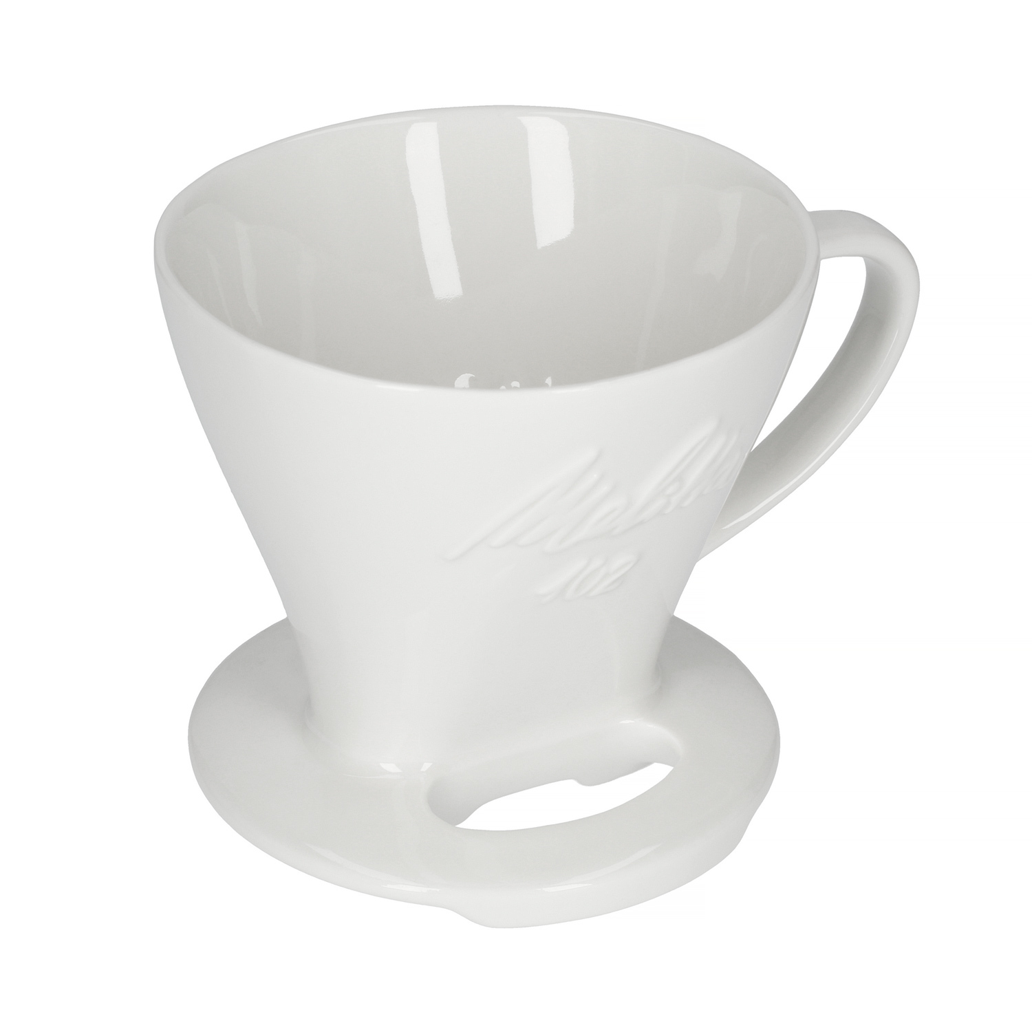 Melitta - Porcelain coffee filter (dripper) 102 - White