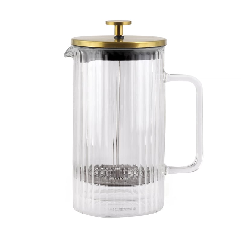 Vialli Design - Tulip French Press złoty mat 1l