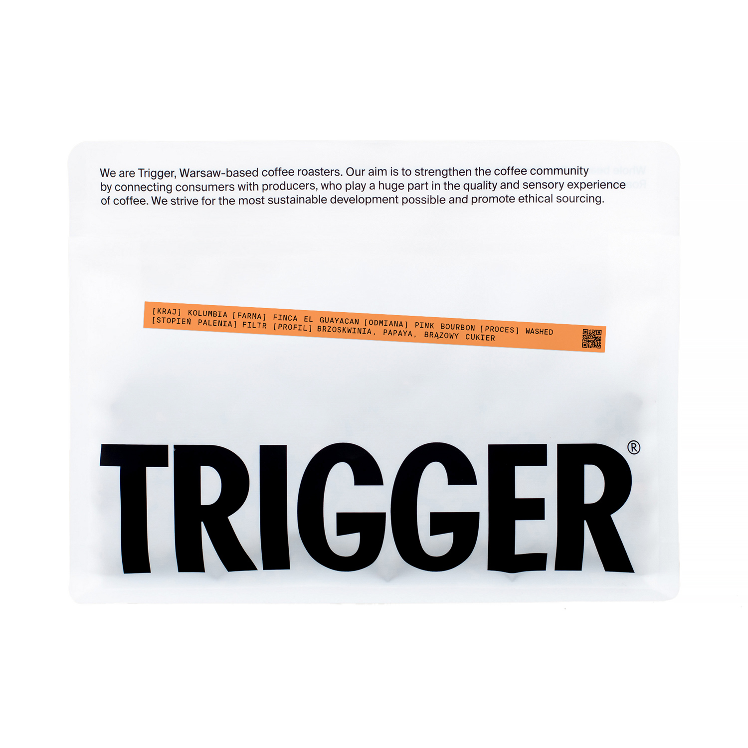 Trigger - kawa ziarnista Kolumbia Finca El Guayacan Washed Filter 250 g