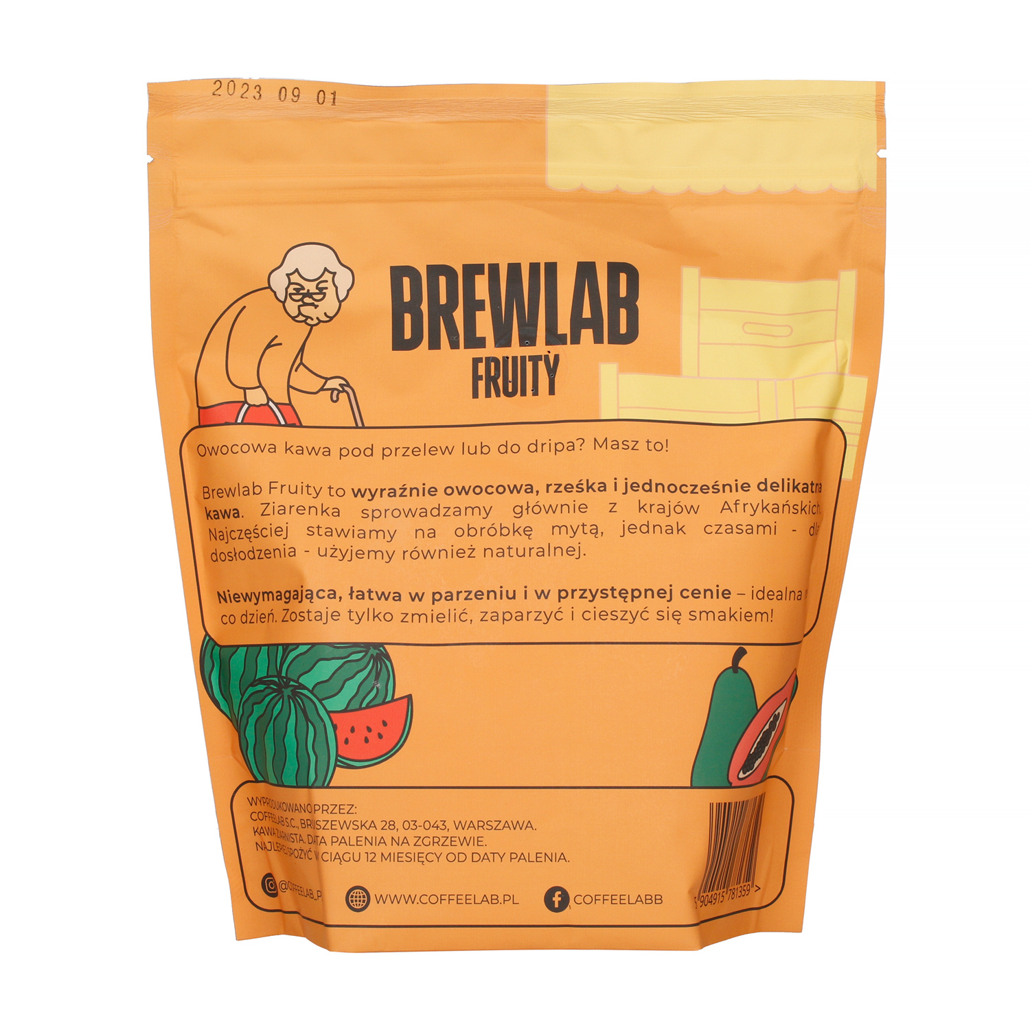 Coffeelab - Brewlab Fruity Filter 500g