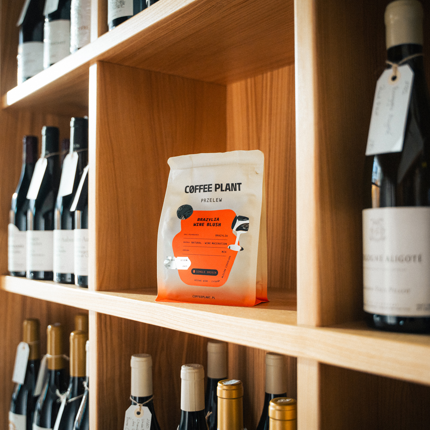 COFFEE PLANT - kawa ziarnista Brazylia Wine Blush Natural Wine Maceration Filter 250 g