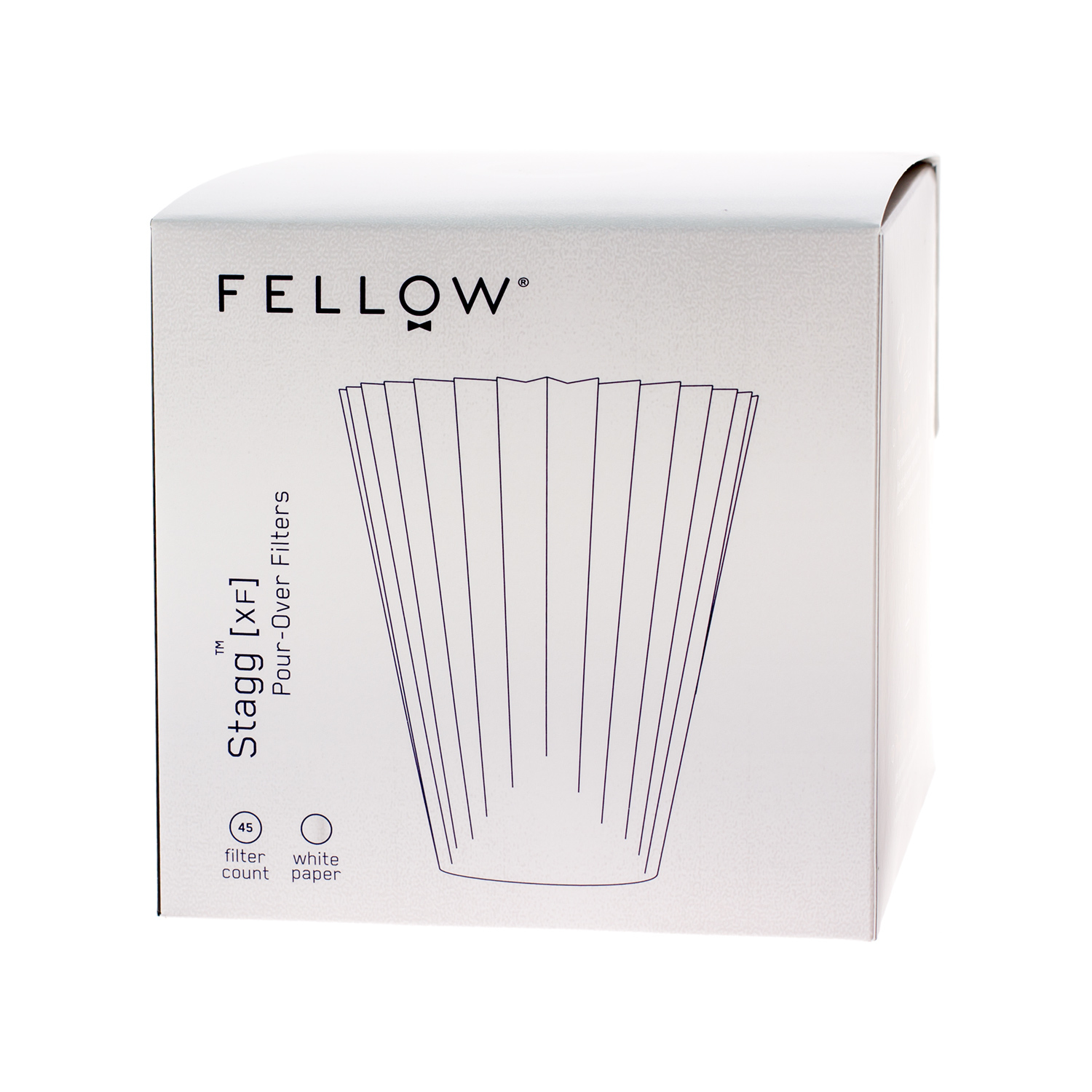 Fellow Paper Filters Filtry papierowe do Stagg Pour-Over Dripper XF - 45 sztuk