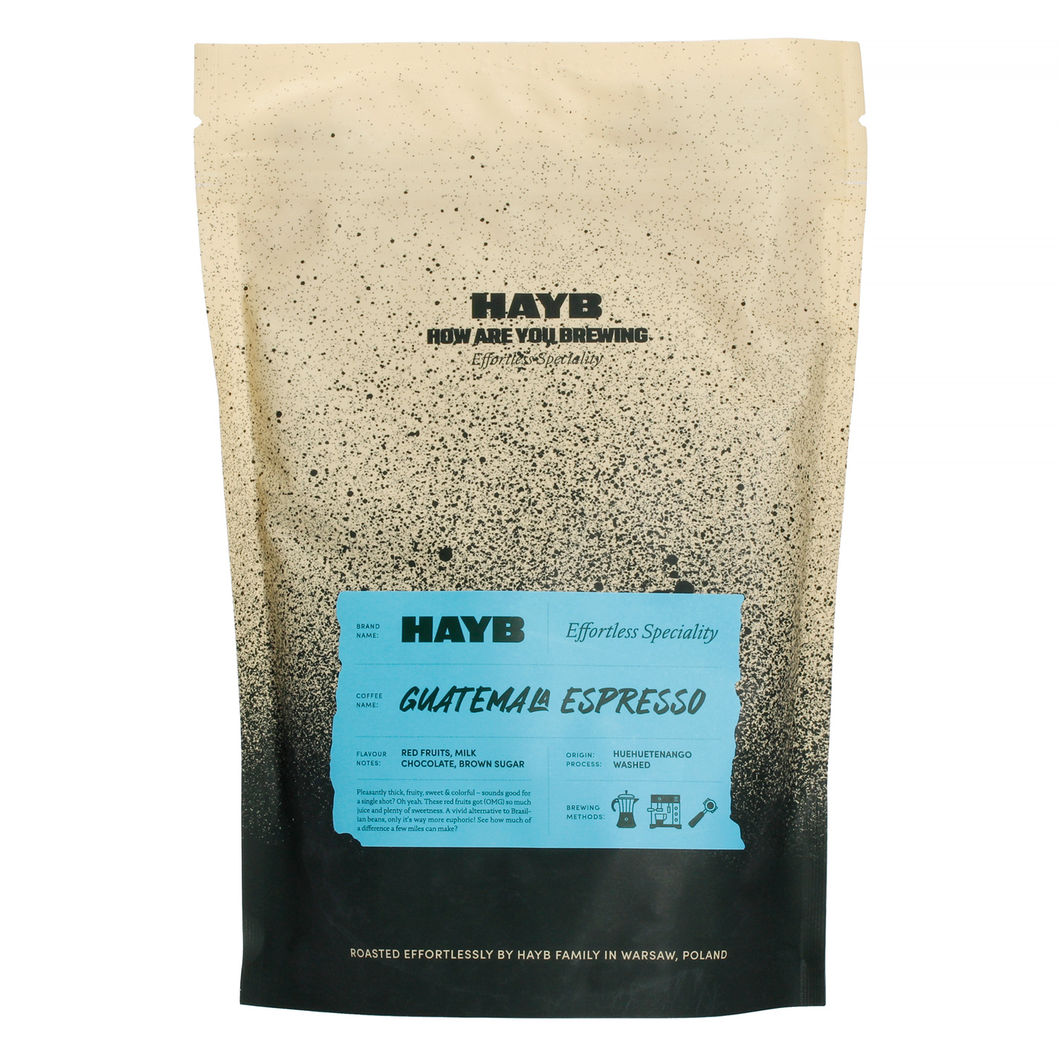 HAYB - kawa ziarnista Guatemala Espresso 250 g (outlet)