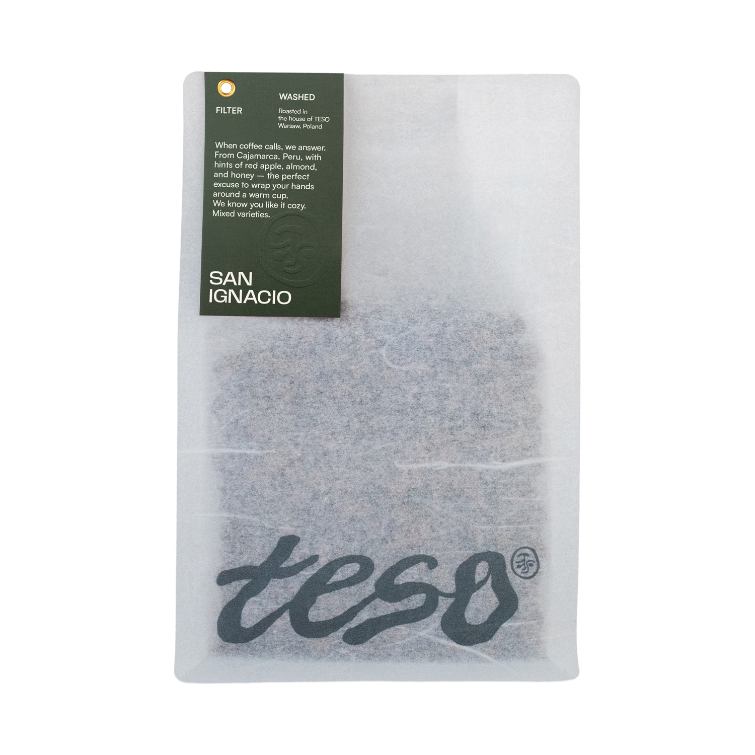 Teso - kawa ziarnista Peru San Ignacio Washed Filter 250 g