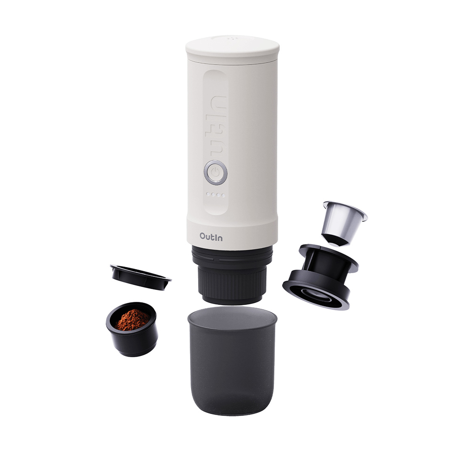 Outin - Nano Espresso Maker Pearl White