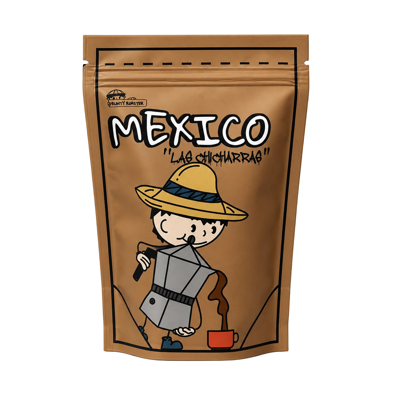 Runty Roaster - kawa ziarnista Meksyk Esmeralda Washed Espresso 250 g